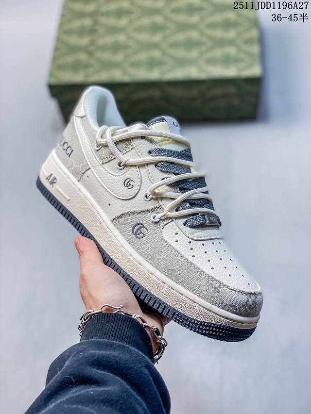 海外限量发售！公司级Nike Air Force 1 '07 Low 空军一号 低帮 运动鞋 休闲鞋 折边针车 工艺难度大 原楦头原纸板 原装鞋盒 定制五金配件