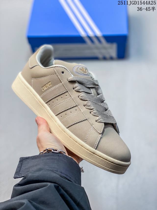 公司级Adidas Originals Campus 00S系列 阿迪达斯 面包风经典复古低帮百搭休闲运动板鞋 货号:Jq5733 11Jgd1544A25