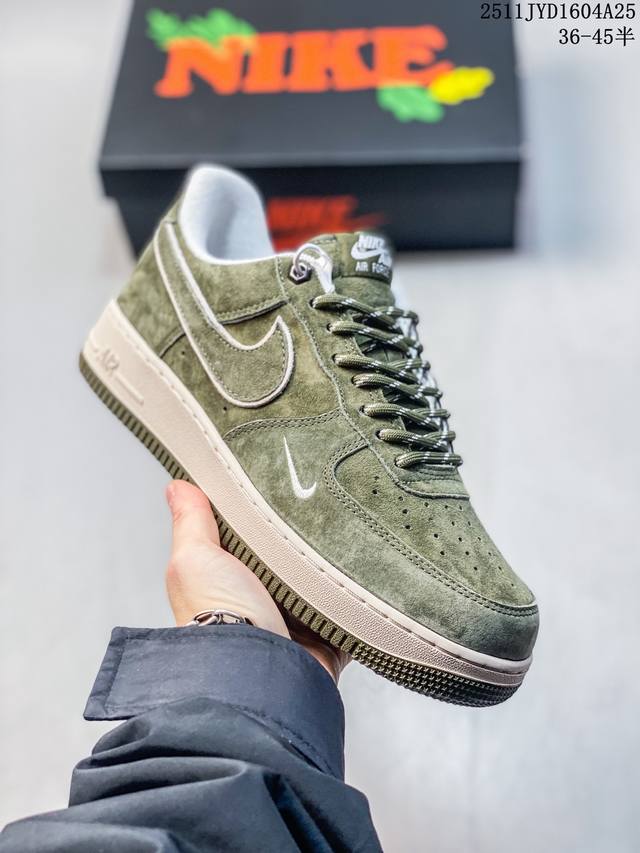 海外爆款限量发售！公司级Nike Air Force 1 '07 Low “头层猪八拼接” 空军一号 高端定制 低帮 运动鞋 休闲鞋 折边针车 工艺难度大 原楦