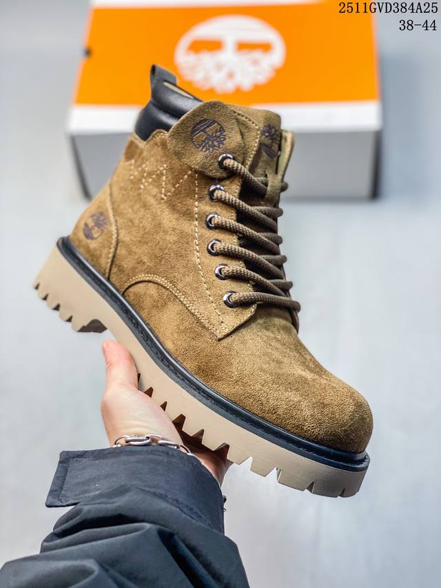 Timberland添柏岚 天伯伦 秋冬新品 秋冬必备户外休闲大黄靴系列#广东大厂品质 原盒原包装 时尚潮流搭配 面料采用意大利顶级磨砂细纹牛皮 轻质大底 搭配
