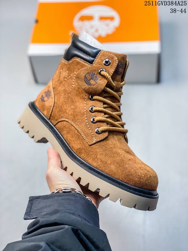 Timberland添柏岚 天伯伦 秋冬新品 秋冬必备户外休闲大黄靴系列#广东大厂品质 原盒原包装 时尚潮流搭配 面料采用意大利顶级磨砂细纹牛皮 轻质大底 搭配