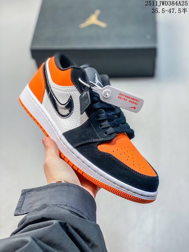 Air Jordan Aj1 Low 低帮 白黑荧光绿 终端优势供应 市面中低帮最具代表性版本没有之一 口碑大厂出品 品控大底版型不断改良更新 全套原纸板楦头开