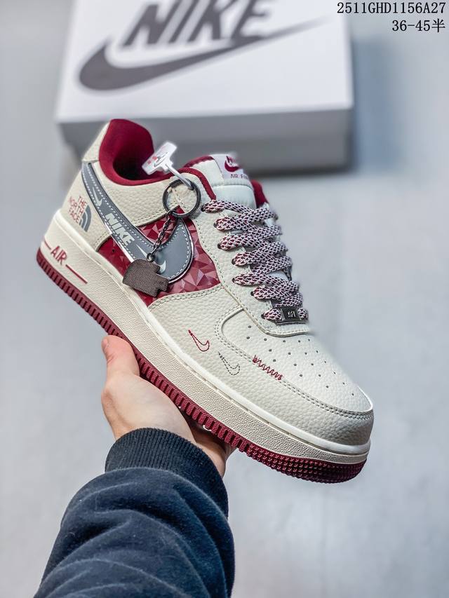 海外限量发售！公司级Nike Air Force 1 '07 Low “古驰联名 薄荷绿”空军一号 低帮 运动鞋 休闲鞋 折边针车 工艺难度大 原楦头原纸板 原