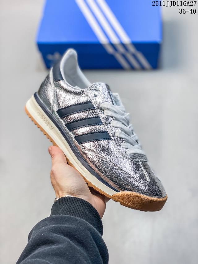 阿迪达斯Adidas Sl 72 Rtn三叶草复古休闲跑步鞋休闲运动鞋 货号:Id1031 尺码:36 36.5 37 38 38.5 39 40 40.5 4