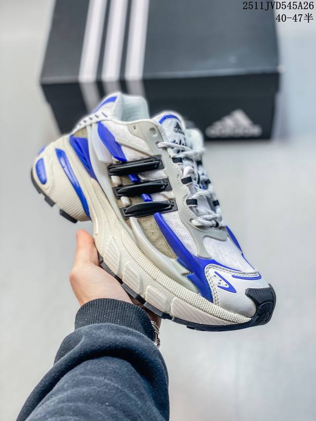 36-47半码 阿迪达斯Adidas复古白橙黑老爹鞋厚底增高百搭跑步鞋男女低帮休闲运动鞋 11Jvd545A26