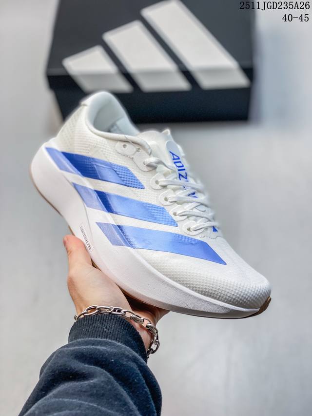 公司级Adidas Adizero Evo Sl 阿迪达斯 舒适百搭防滑耐磨 低帮 休闲跑步鞋 货号:Js4452 尺码:40-45 Id:Jzd101-Azh