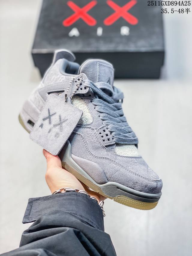 Air Jordan Aj4 Black 涂鸦联名纯黑 地表最强公司级版本 完美清洁度 最高工艺复刻 原装无色差修正 #原楦原纸板开发 纯正四代版型 #原底真实
