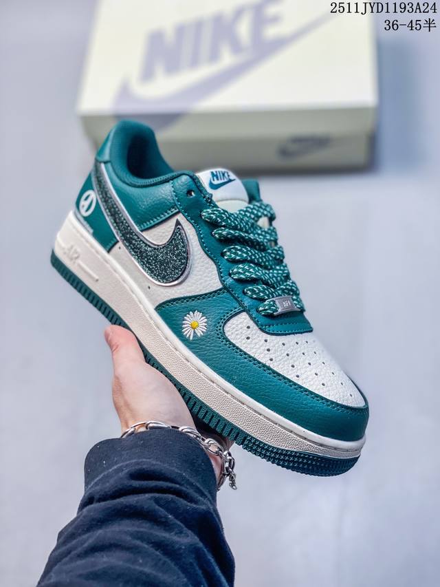权志龙联名 海外限量发售！公司级Nike Air Force 1 ‘07 Low 空军一号 低帮 运动鞋 休闲鞋 折边针车 工艺难度大 原楦头原纸板 原装鞋盒