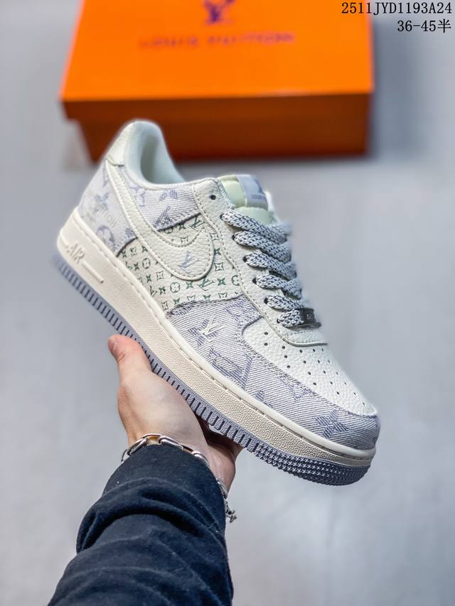 权志龙联名 海外限量发售！公司级Nike Air Force 1 ‘07 Low 空军一号 低帮 运动鞋 休闲鞋 折边针车 工艺难度大 原楦头原纸板 原装鞋盒