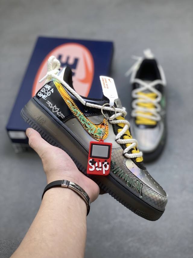 海外限量发售！公司级Nike Air Force 1 '07 Low 空军一号低帮 运动鞋 休闲鞋 折边针车 工艺难度大 原楦头原纸板 原装鞋盒 定制五金配件