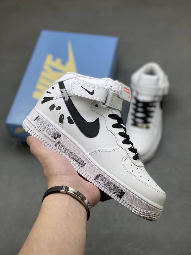 海外限量发售！公司级Nike Air Force 1 '07 Low 空军一号低帮 运动鞋 休闲鞋 折边针车 工艺难度大 原楦头原纸板 原装鞋盒 定制五金配件