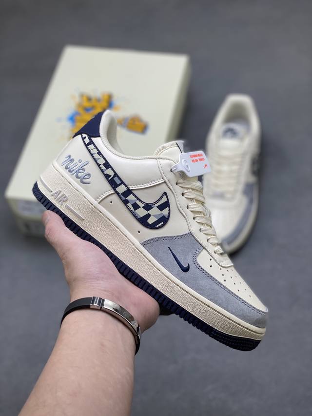 海外限量发售！公司级Nike Air Force 1 '07 Low 空军一号低帮 运动鞋 休闲鞋 折边针车 工艺难度大 原楦头原纸板 原装鞋盒 定制五金配件