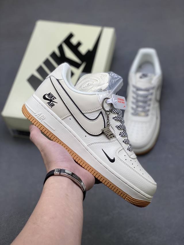 海外限量发售！公司级Nike Air Force 1 '07 Low 空军一号低帮 运动鞋 休闲鞋 折边针车 工艺难度大 原楦头原纸板 原装鞋盒 定制五金配件