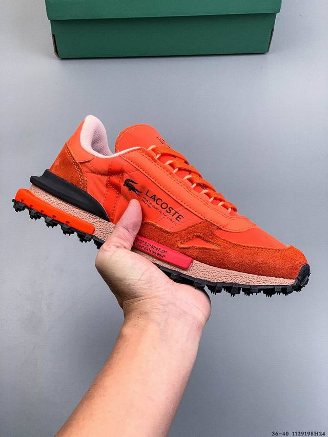 王一博同款 Lacoste法国鳄鱼25新款运动休闲鞋 1129198H24