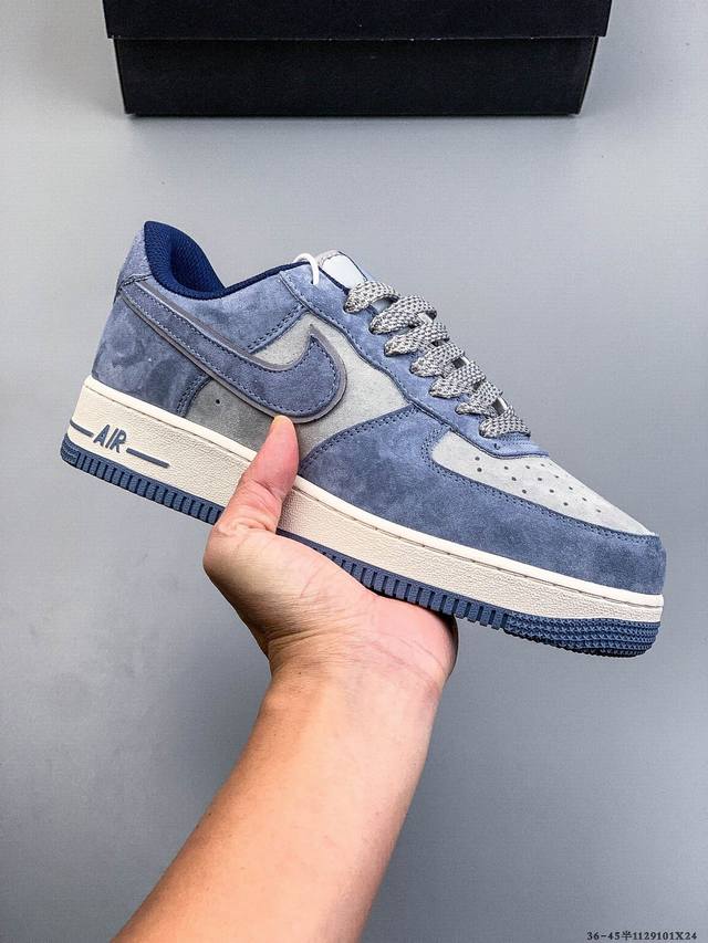 二层真标！耐克Nike Air Force 1 Low 空军一号低帮经典百搭休闲板鞋 1129101X24