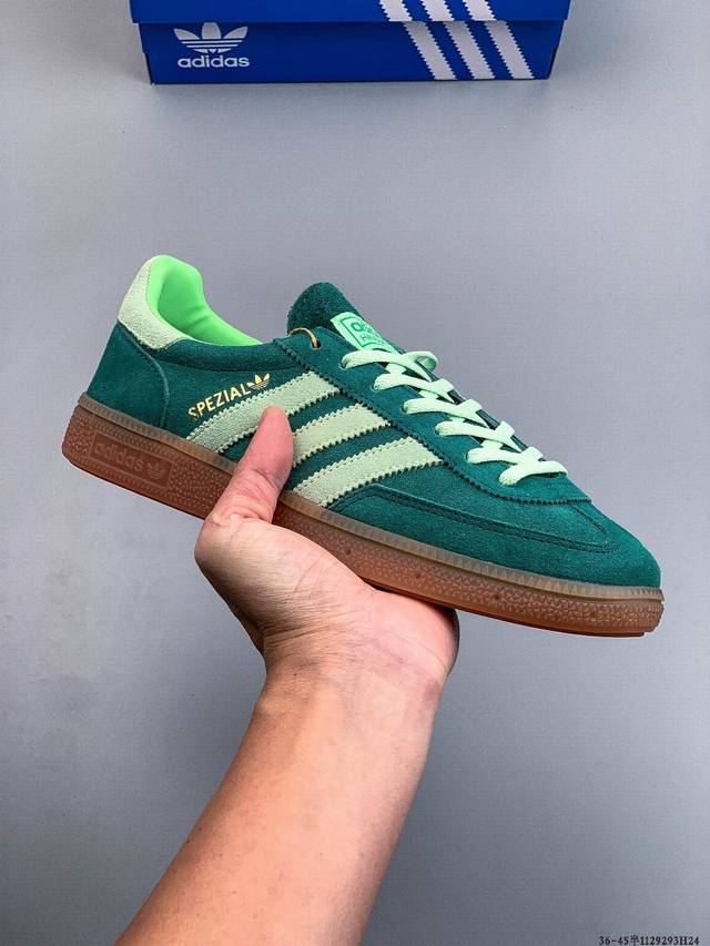 公司级！阿迪达斯 Adidas Handball Spezial时尚休闲板鞋 1129293H24