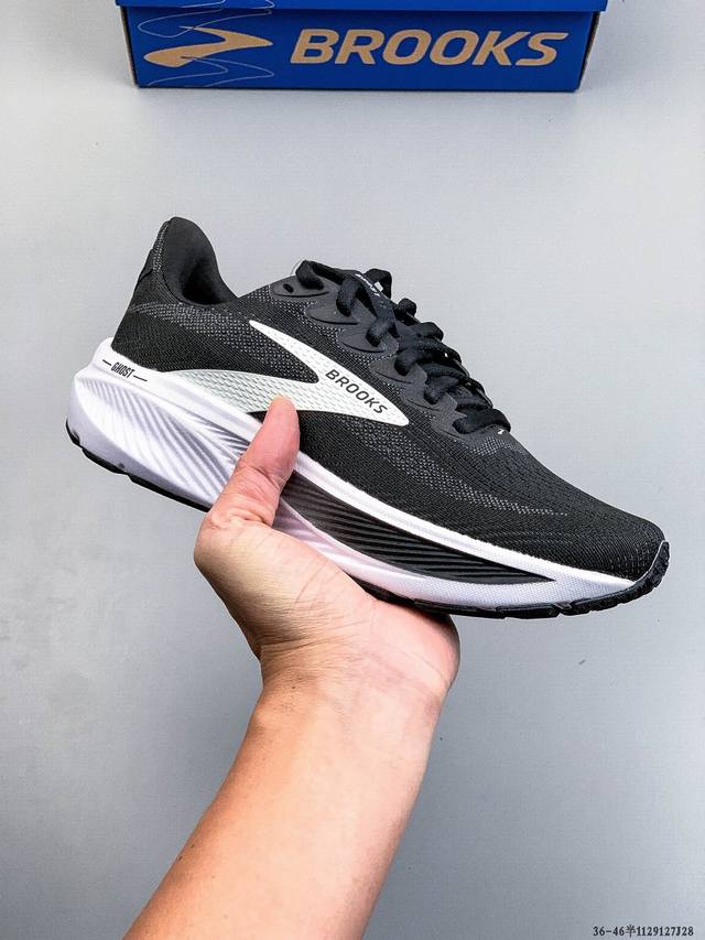 新品主推公司级高品质 布鲁克斯Brooks Ghost 幽灵 17 搭载 Dna Loft V3 氮气超临界 真爆 发泡中底，实现软弹平衡。氮气注入形成密闭气囊