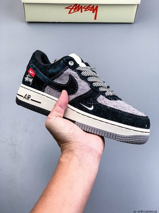 二层真标！耐克Nike Air Force 1 Low 空军一号低帮经典百搭休闲板鞋 1128389C20