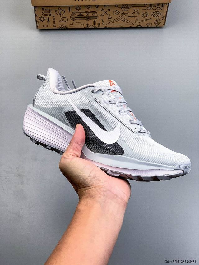 公司级！Nike Reactx pegasus Trail 6 耐克 轻便缓震 越野跑步鞋 兼顾迅疾外观和稳固脚感 后跟覆面和中足动态支撑巧妙融合 缔造稳定顺畅