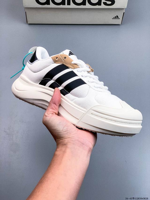 阿迪达斯Adidas Maxxcourt Spw 秋冬新款厚底运动休闲鞋 1128304M28