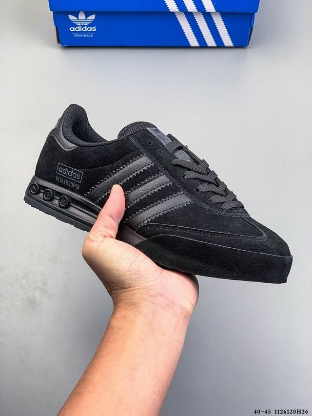 公司级！Adidas Kegler Super 阿迪达斯 三叶草复古休闲鞋 1126120H26