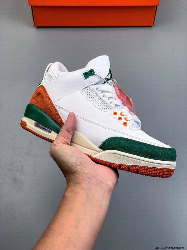 乔丹 Air Jordan 3 Retro Tinker Nrg Aj3 乔3 低帮复古休闲运动文化篮球鞋 1126120H21