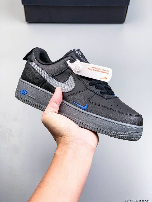 二层真标！耐克Nike Air Force 1 Low 空军一号低帮经典百搭休闲板鞋 1126525X14