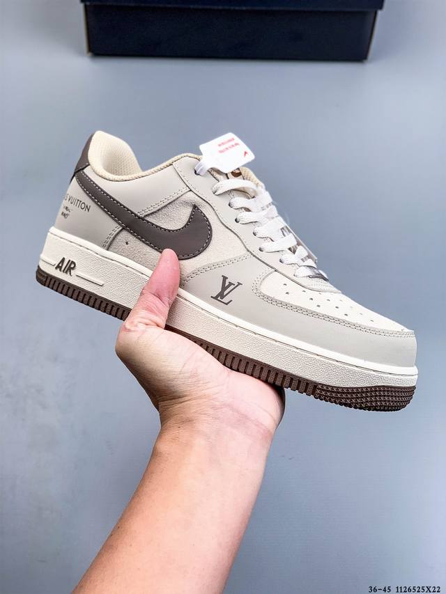 二层真标！耐克Nike Air Force 1 Low 空军一号低帮经典百搭休闲板鞋 1126525X22
