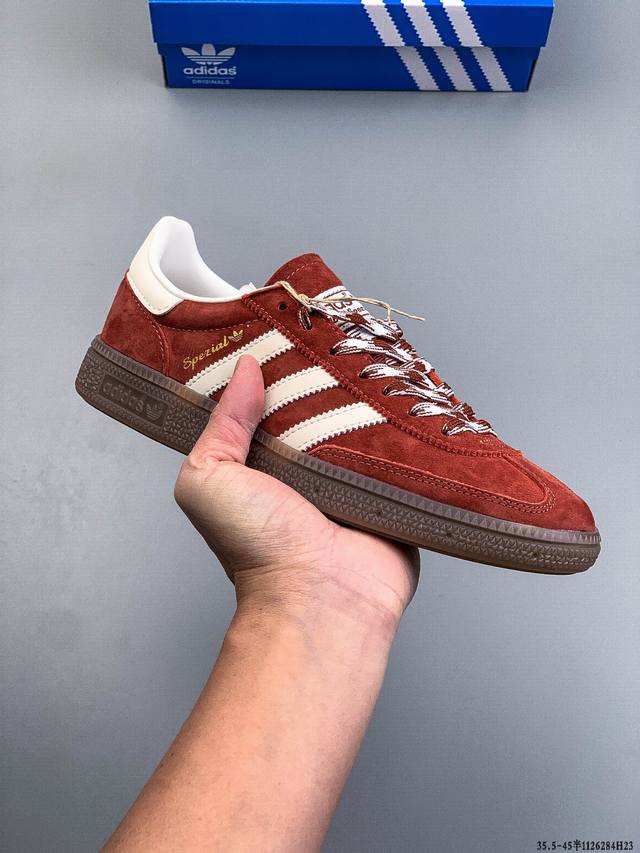 公司级！阿迪达斯 Adidas Handball Spezial时尚休闲板鞋 1126174H23