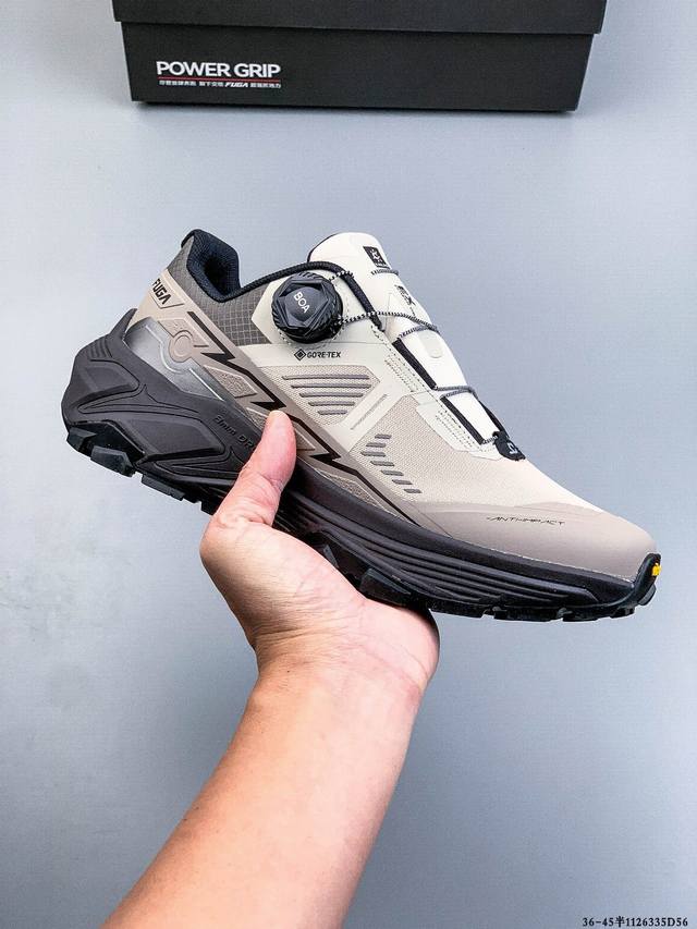 公司级！凯乐石 Kailas Fuga Du Boa 大坡王轻越野徒步网布Tpu减震防滑透气支撑回弹 低帮 超强抓地力登山鞋 Boa适配系统 通过旋钮实现快速微
