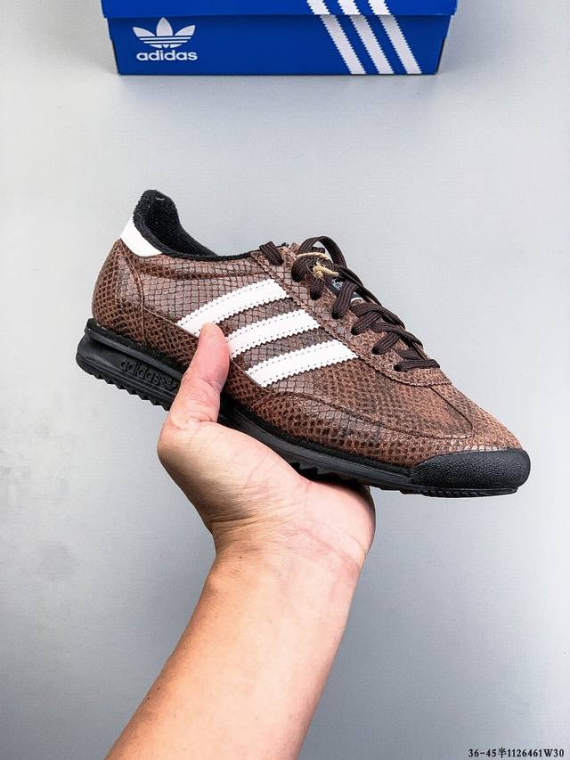 公司级Adidas Sl 72 Og 阿迪达斯 三叶草 复古休闲跑步鞋休闲运动鞋 货号:Js3981 1126461W30