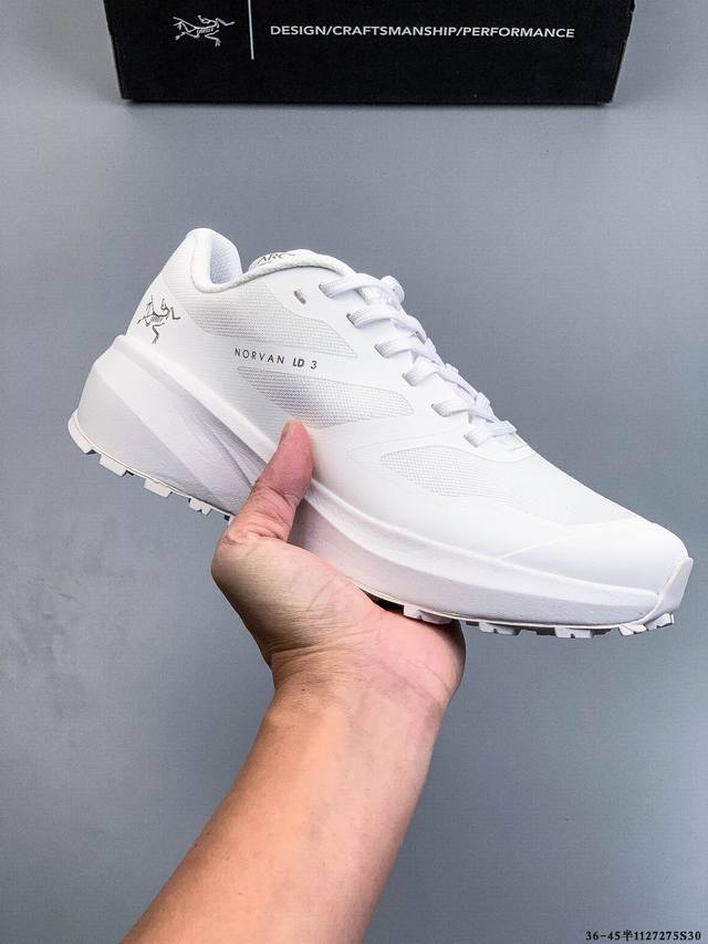 公司级！始祖鸟Arcteryx Norvana Ld 3 Gtx M 防水攀登徒步鞋 攀爬多功能运动鞋 1127275S30