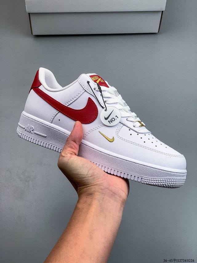 二层真标！耐克Nike Air Force 1 Low 空军一号低帮经典百搭休闲板鞋 1127361G26