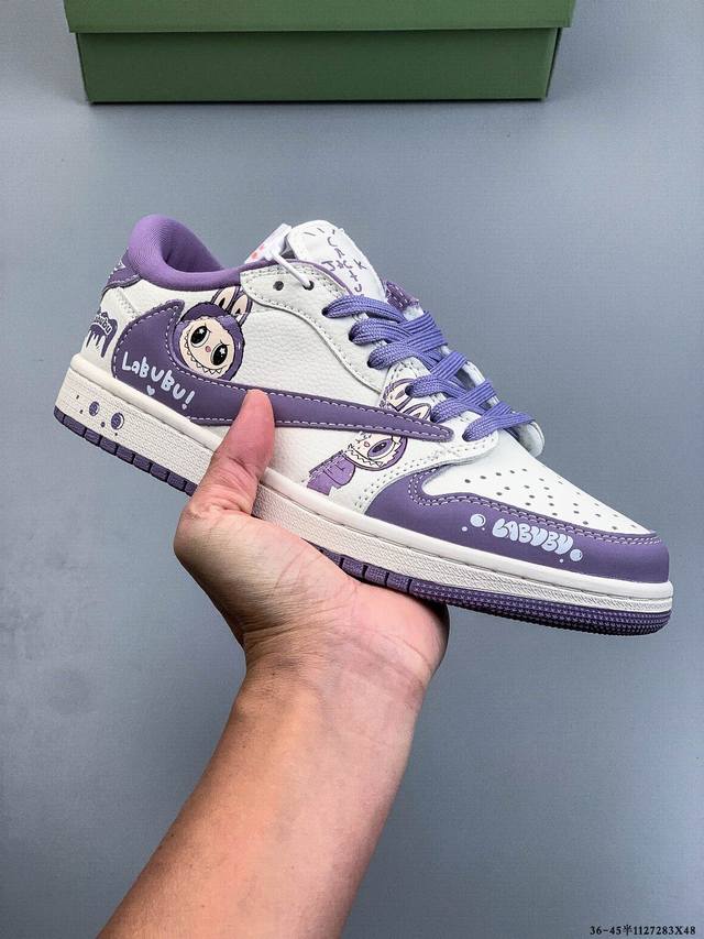 耐克Nike Air Jordan 1 Low Aj1乔1 低帮潮流缓运动休闲板鞋。Aj1 低帮拼接 完美版型真头层牛皮# 内置缓震气垫 原鞋开模 拒绝公底 购