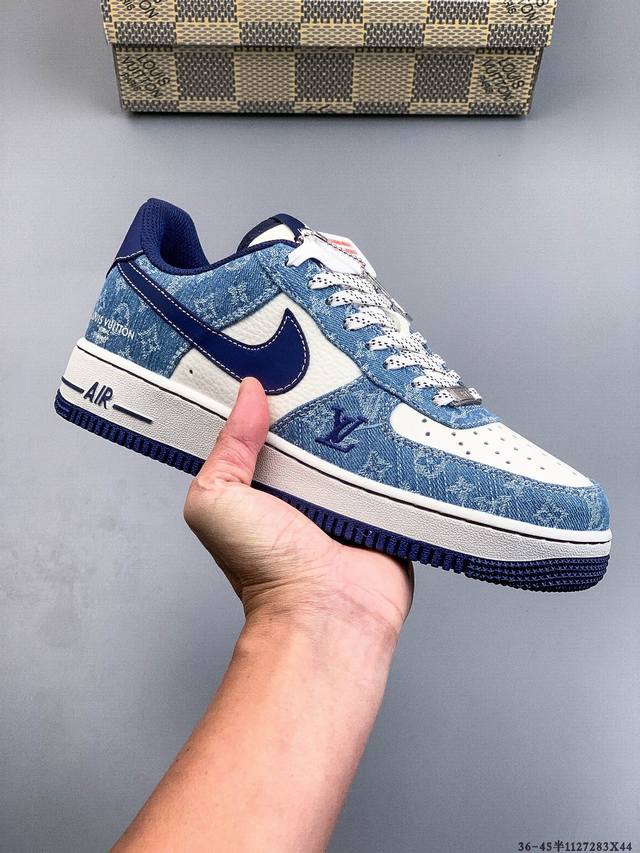 纯原版本 原楦数据纸版，采用硬质优质皮革鞋面材质，内置全掌Air Sole气垫。耐克 Nike Air Force 1 Low 空军一号低帮经典百搭休闲运动板鞋