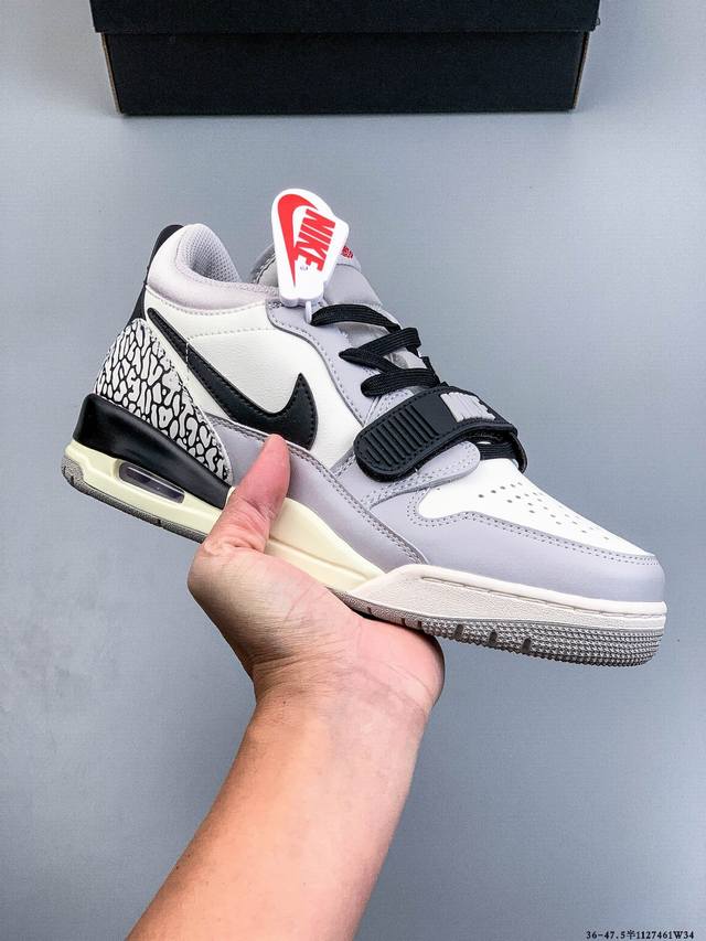 公司级 Nike Air Jordan Legacy Aj312 Low耐克乔丹三合一混合版本低帮文化休闲运动篮球鞋 有着交错结合的设计 它的名字就展现出它所包