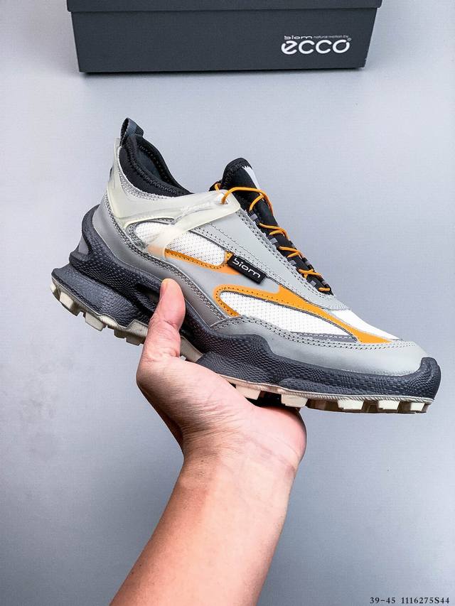 公司级！Ecco Men's Classic Lisbon Lace 爱步 街头趣闯系列系带休闲鞋 代工原单品质#轻盈发泡橡胶鞋底#欧索莱吸汗去臭脚垫 1116