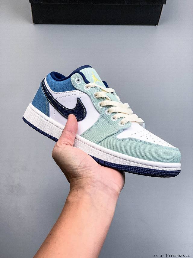 头层真标！耐克Nike Air Jordan Low 1 乔1低帮经典休闲鞋 1116861S24