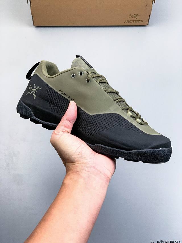 Arcteryx始祖鸟 Konseal Lt 轻量 网布防滑轻便耐磨 低帮户外运动跑步鞋 Konseal Lt的外观看似朴实 却散发着一股高贵气息 虽然是标榜越