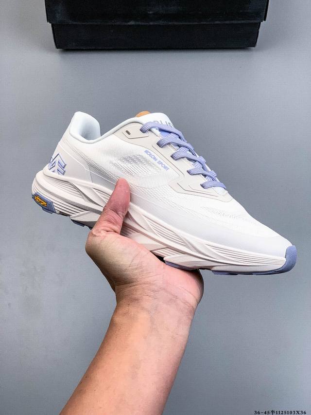 可隆Kolon Sport Element Ex 舒适百搭 抓地耐磨 户外登山运动鞋 鞋面使用高品质织物 外观更具质感 结合热熔压膜工艺 配合低调同色印刷 设计