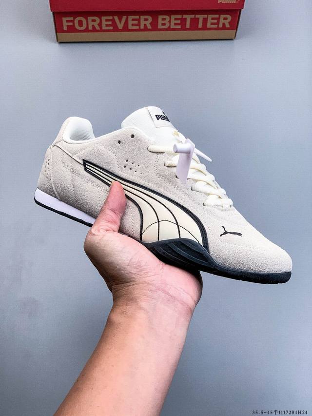 puma Speedcat The Open Yy彪马 防滑耐磨时尚运动休闲鞋 支持侧踏时的踏步工作 即使在健身房等使用环境中也能确保透气性 像吸盘一样的设计是