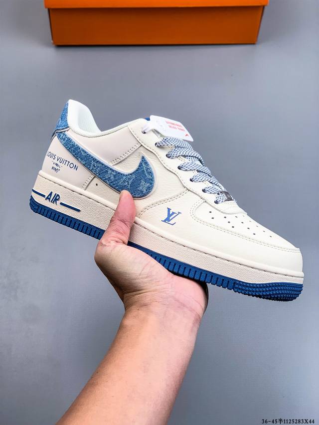 纯原版本 原楦数据纸版，采用硬质优质皮革鞋面材质，内置全掌Air Sole气垫。耐克 Nike Air Force 1 Low 空军一号低帮经典百搭休闲运动板鞋