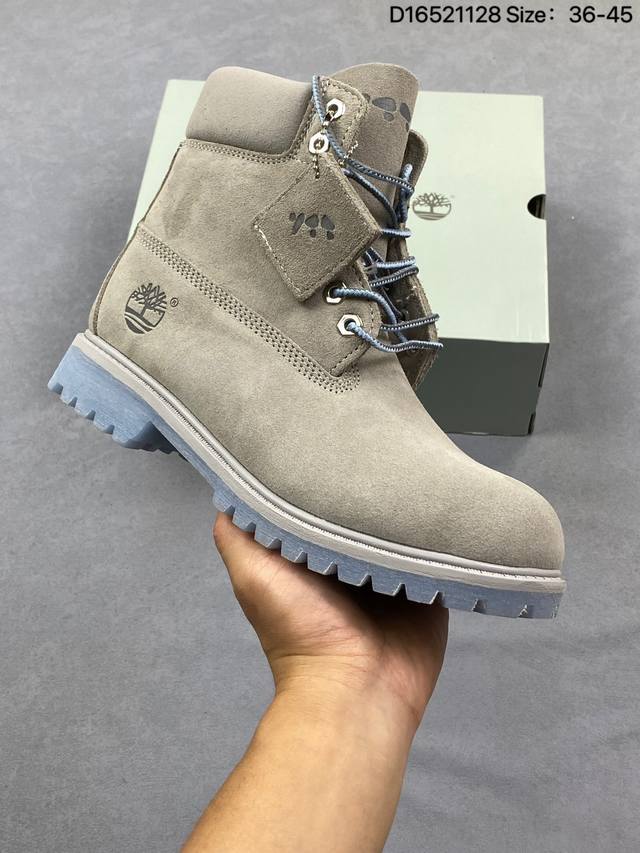 Timberland添柏岚 天伯伦 高帮靴子 运动跑步鞋 户外休闲潮流系列 厚底增高板鞋，搭配防臭防腐鞋垫，给您完美的穿着体验，质量考究耐穿，专治不帅，高品质脚