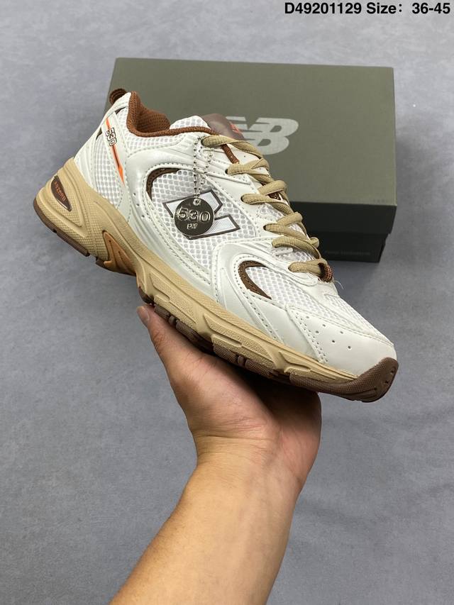 New Balance Mr530系列复古老爹风网布跑步休闲运动鞋 货号：Mr530N 尺码:36～45 Id:D49201129