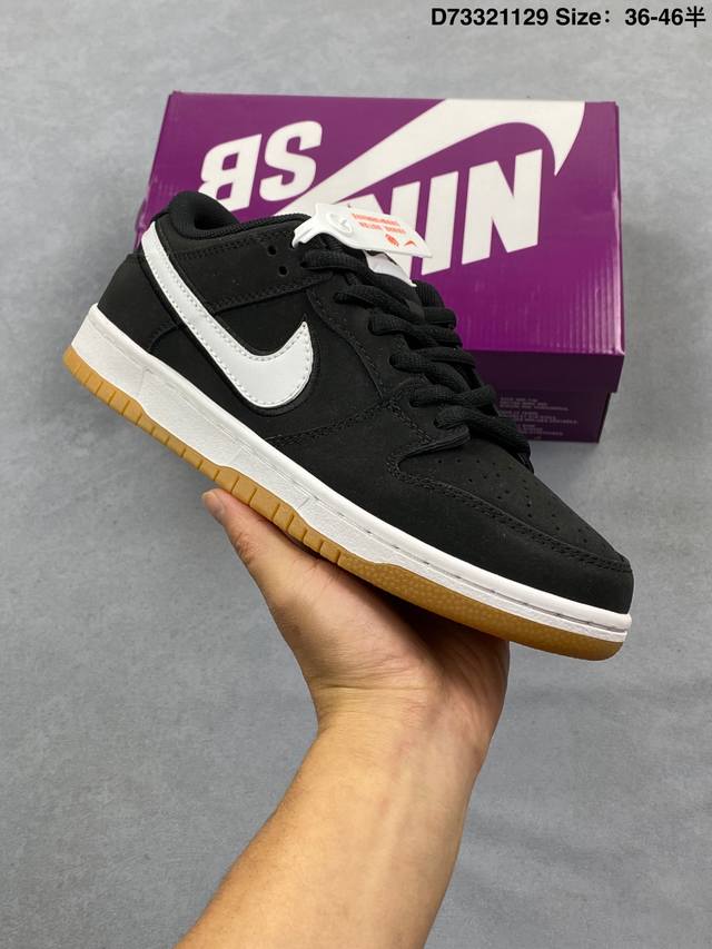 公司级 耐克 Nike Sb Dunk Low pro 男女同款运动鞋复古板鞋，尽情迈步，彰显个性风采。采用柔软皮革鞋面，经久耐穿，塑就如元年款 Dunk 般的