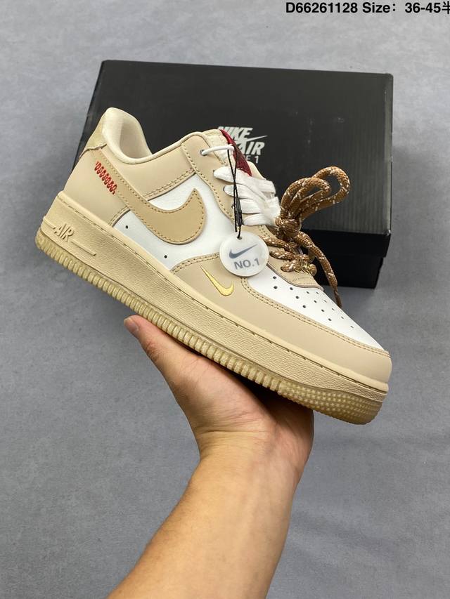 Nike Air Force 1‘07 原楦头原纸板 打造纯正低帮空军版型 专注外贸渠道 全掌内置蜂窝气垫 原盒配件 原厂中底钢印、拉帮完美 货号:Hv5990
