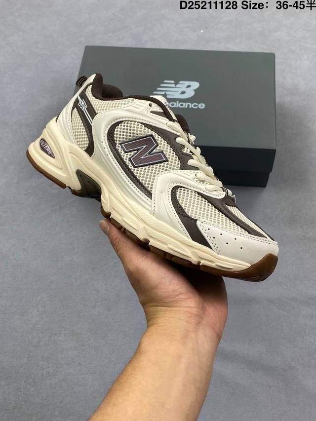 New Balance Mr530系列复古老爹风网布跑步休闲运动鞋 货号:U530Snc 尺码:36 37 37.5 38 38.5 39.5 40 40.5