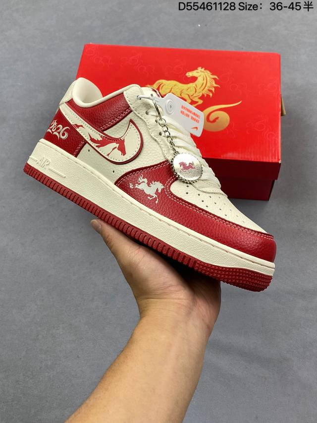 公司级 Nike Air Force 1 Low’07 空军一号低帮休闲板鞋 定制皮料 原楦原纸板 纯正空军版型 内置全掌气垫 货号：男 Cw2288-114