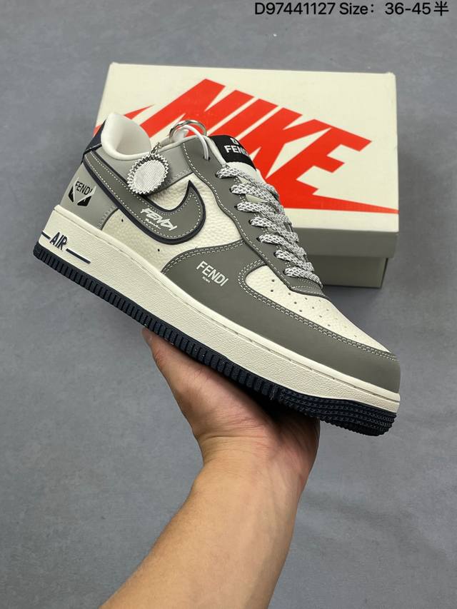 Nike Air Force1 07 Low 北面联名 定制空军 #原楦头原纸板 打造纯正空军版型 #专注外贸渠道 全掌内置蜂窝气垫 #原盒配件 原厂中底钢印、