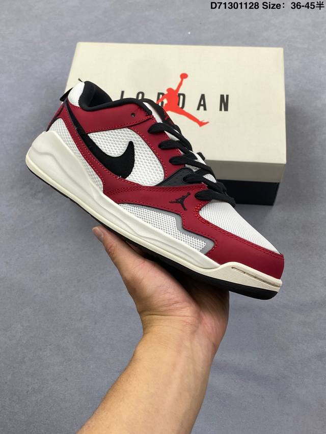 Nike Air Jordan Cmft Era 耐克 舒适简约百搭 耐磨 低帮 生活休闲鞋 货号:Hj6777-100 尺码:36 36.5 37.5 38